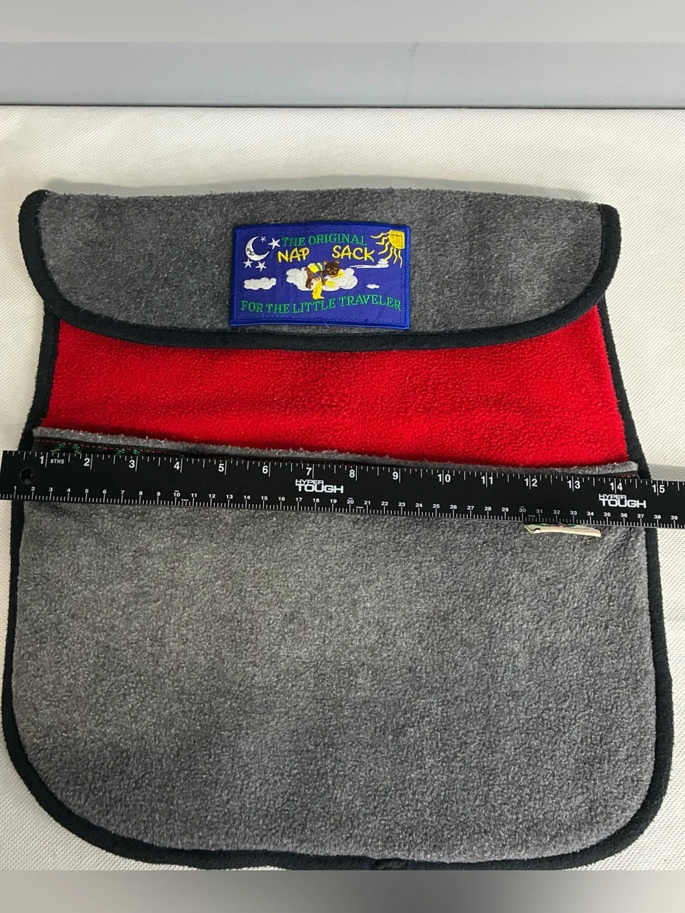 Y2K The Original Nap Sack for the Little Traveler Timberline Colorado Gray Flaw